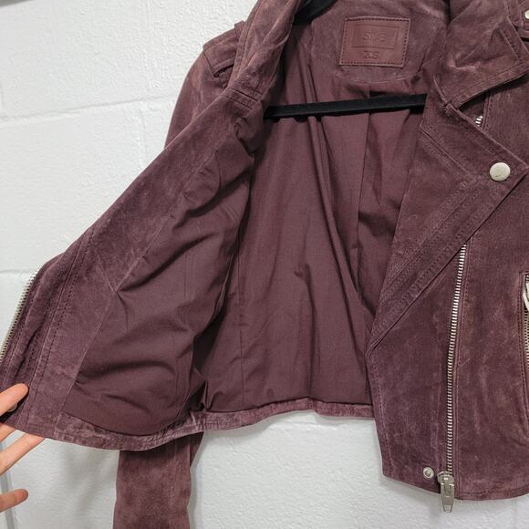 SL-8 Suede Moto Jacket XS - Picture 8 of 13